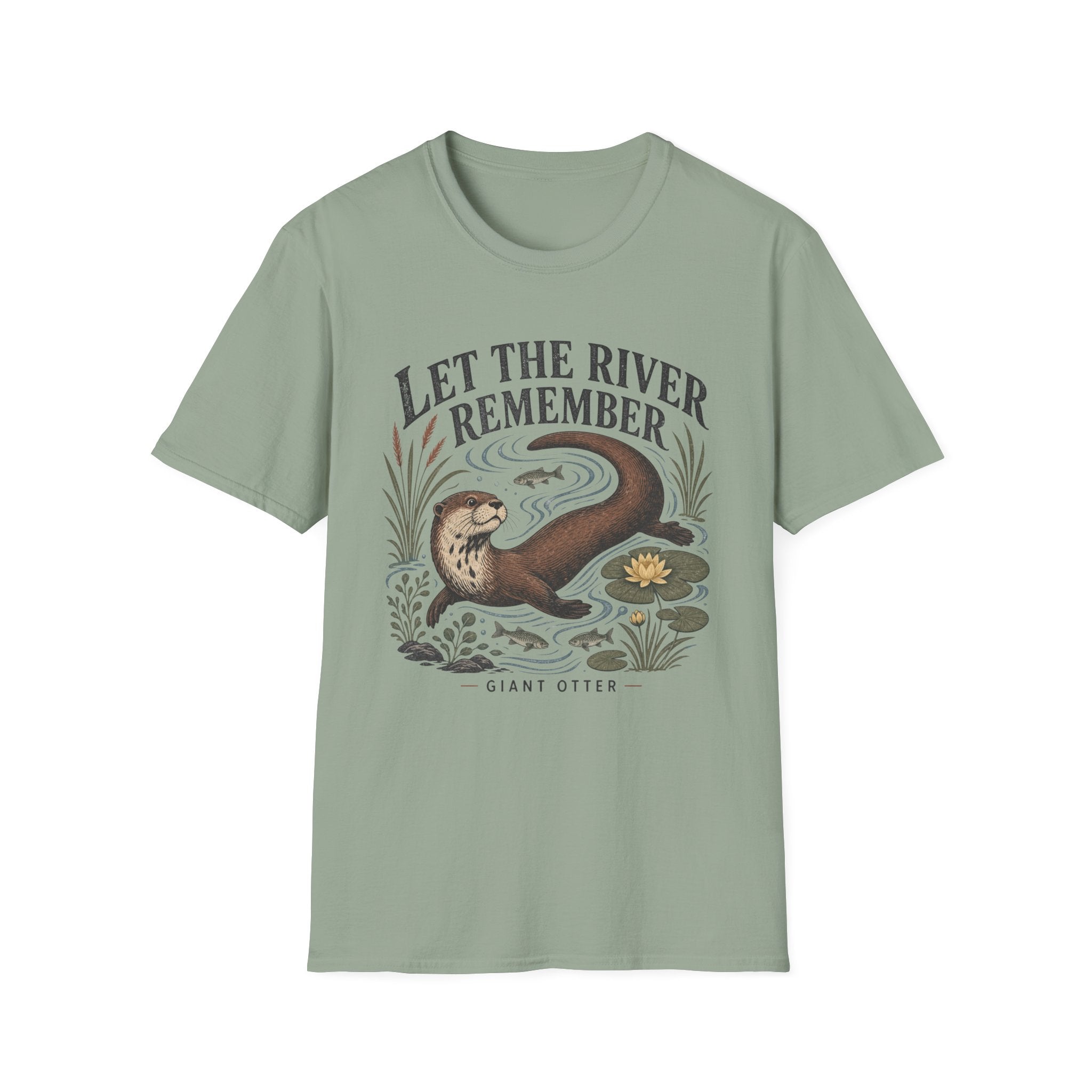 Giant Otter Let The River Tee