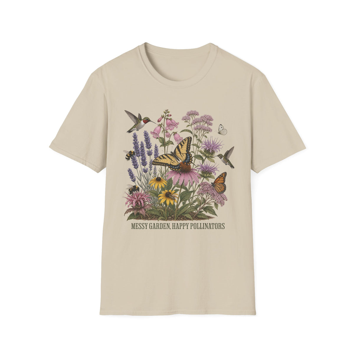 Messy Garden, Happy Pollinators Tee