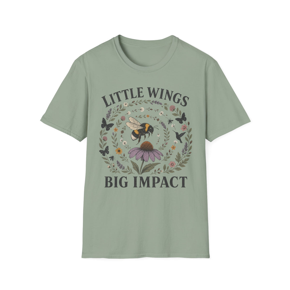 Little Wings Big Impact Spiral Tee