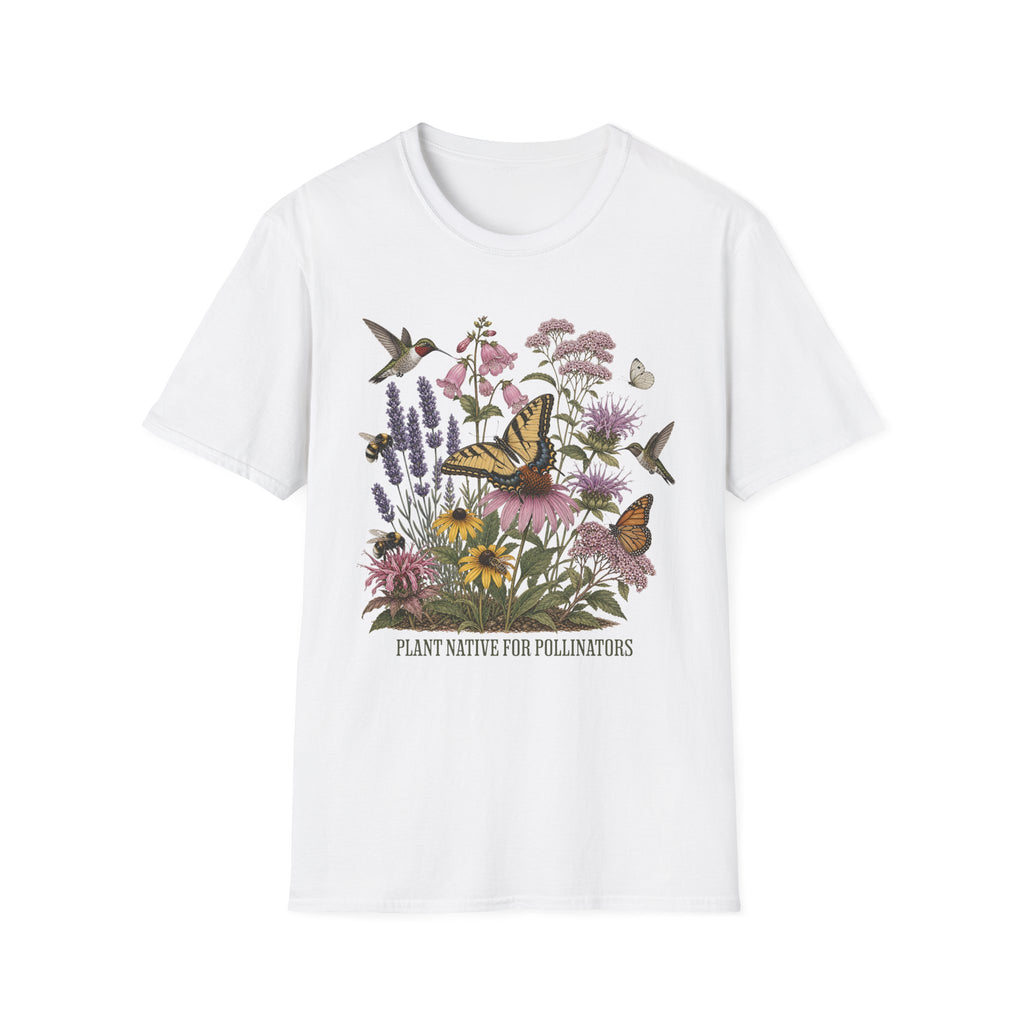 Plant Native For Pollinators Tee