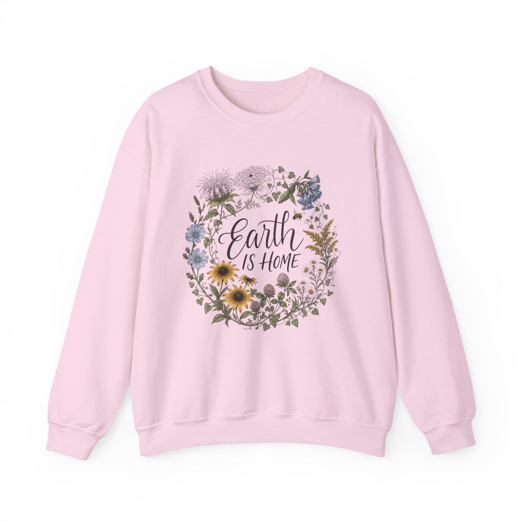 Earth Is Home Crewneck Sweatshirt