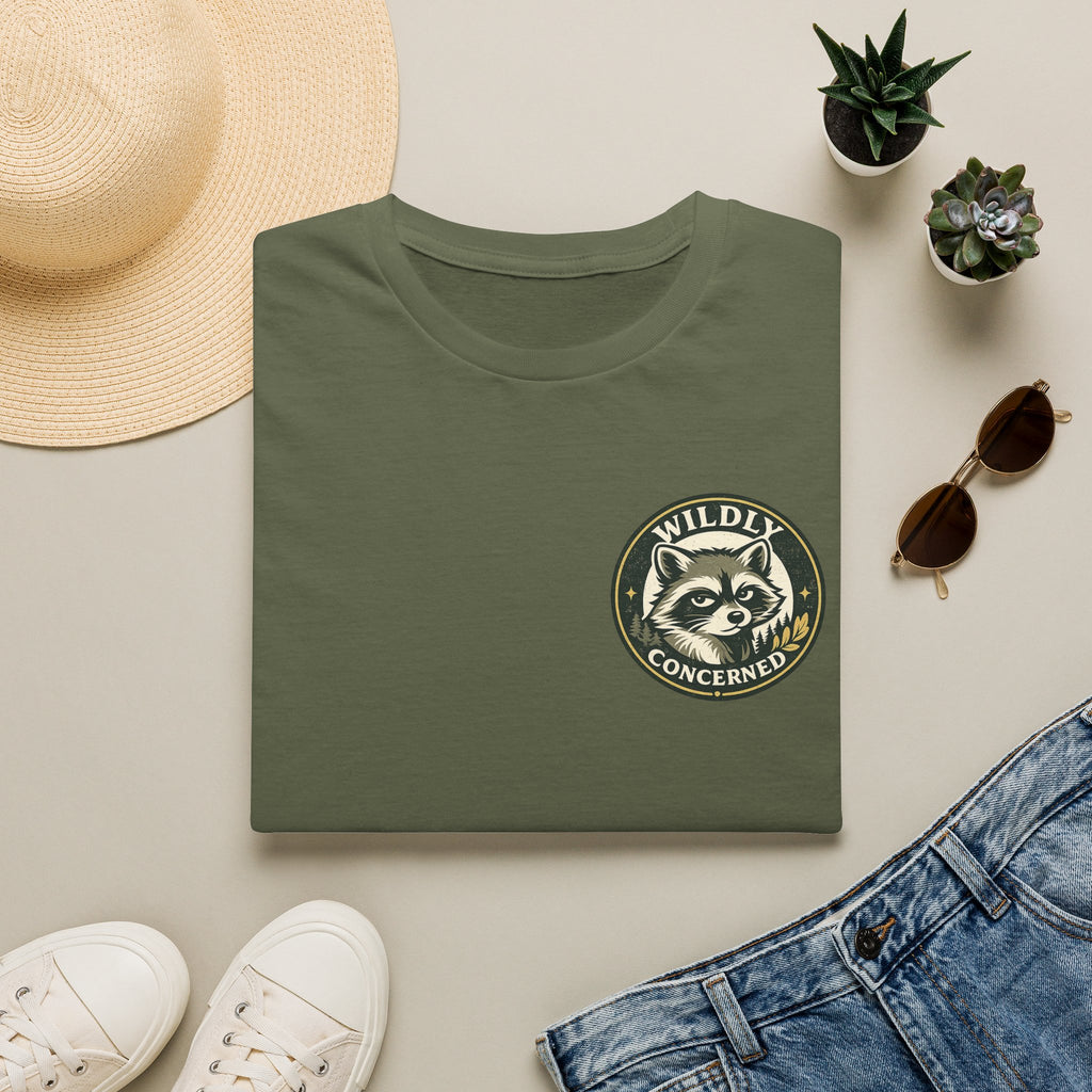 Wildly Concerned Small Brand Logo Tee