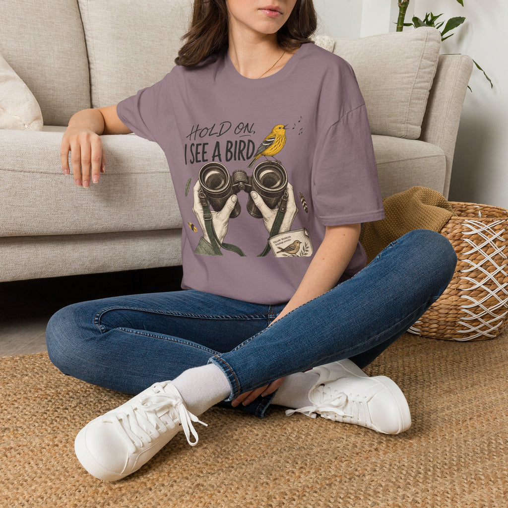 Hold On I See A Bird Tee