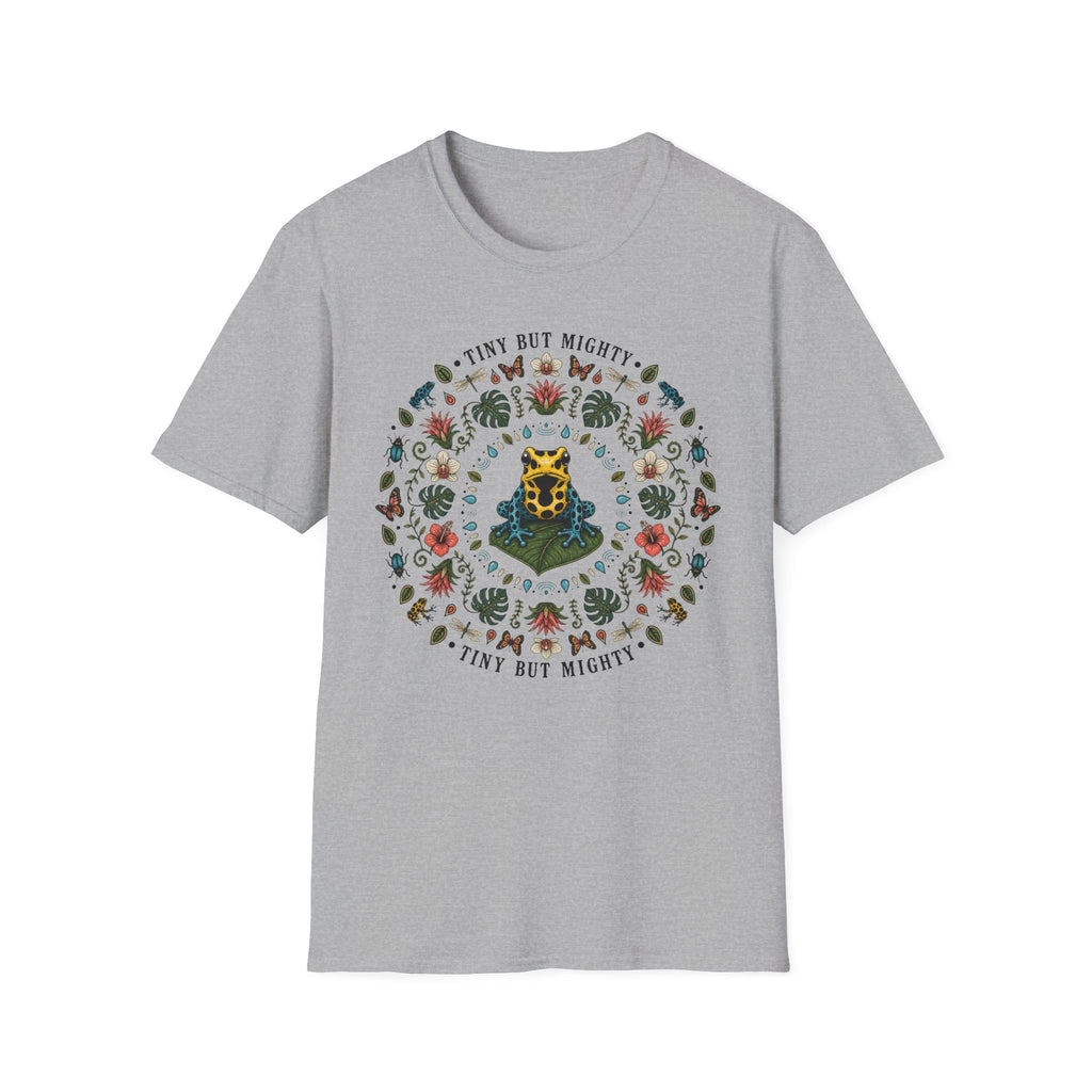 Tiny Mighty Dart Frog Mandala Tee
