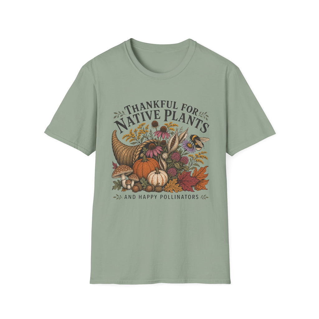 Thankful For Native Plants Tee