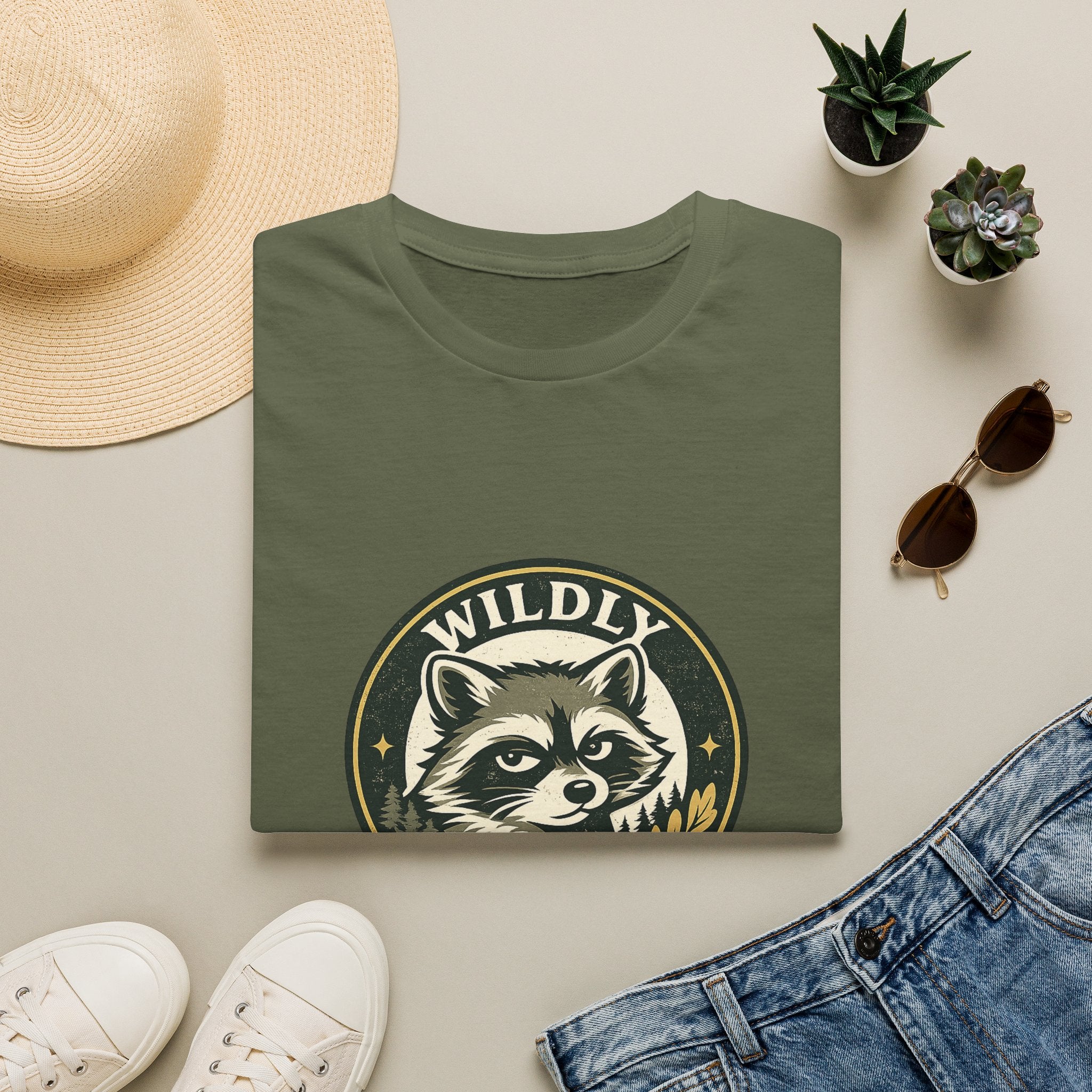 Wildly Concerned Large Brand Logo Tee