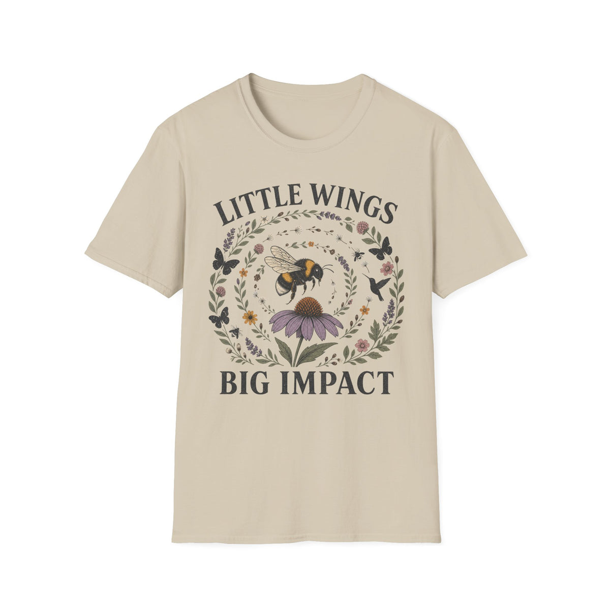 Little Wings Big Impact Spiral Tee