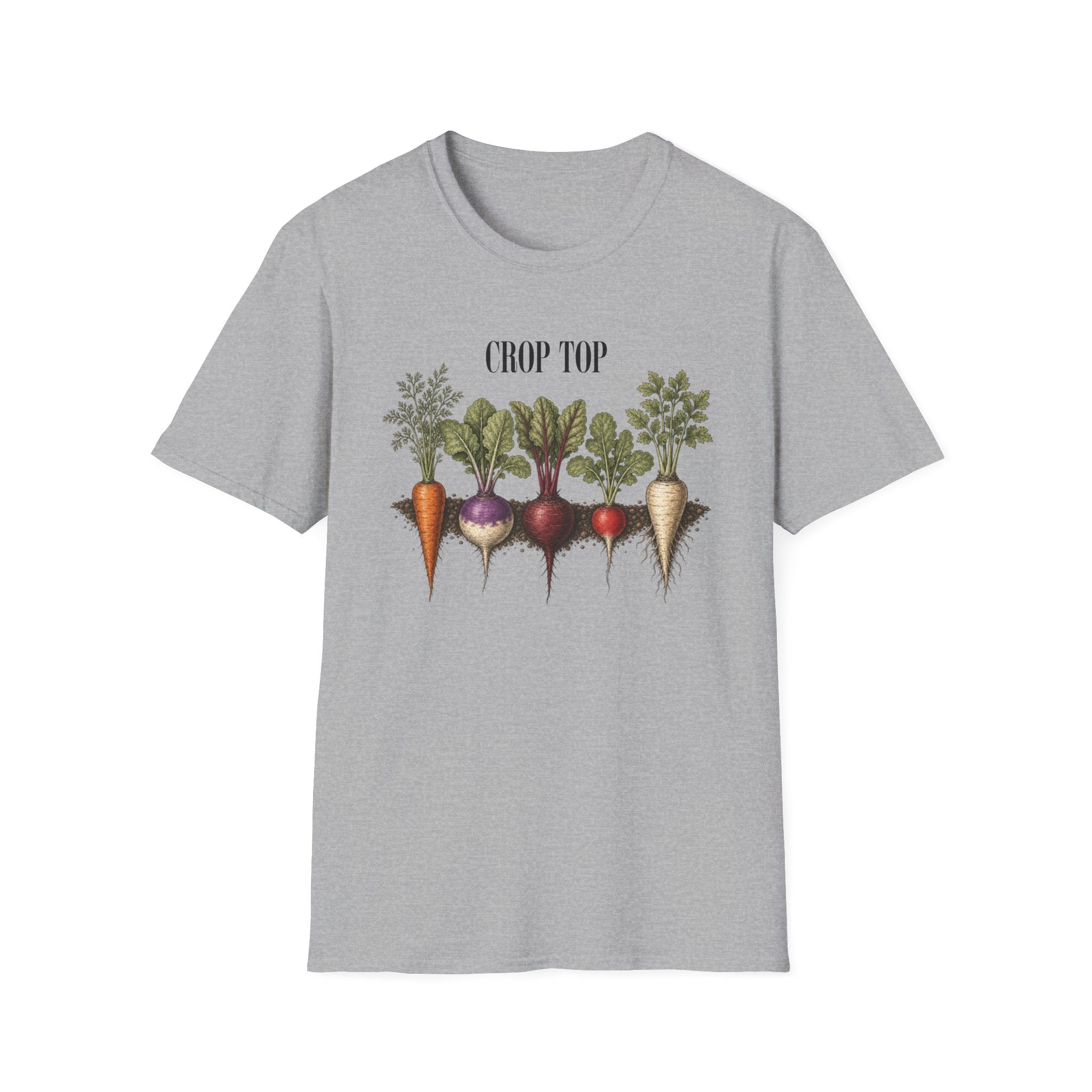'Crop Top' Vegetable Tee