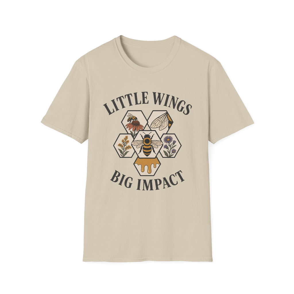 Little Wings Big Impact Hex Tee