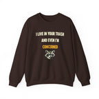 Even I'm Concerned Face Crewneck Sweatshirt