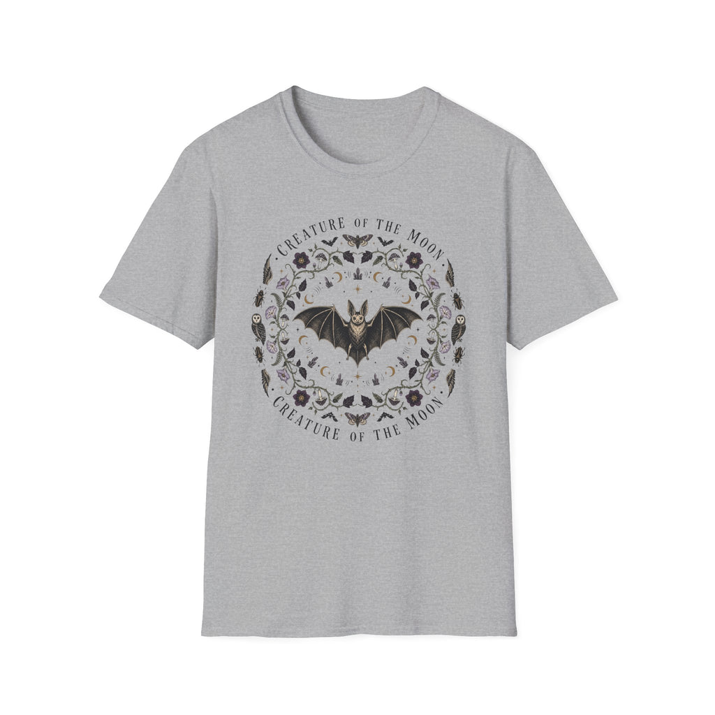 Creature Of The Moon Bat Mandala Tee