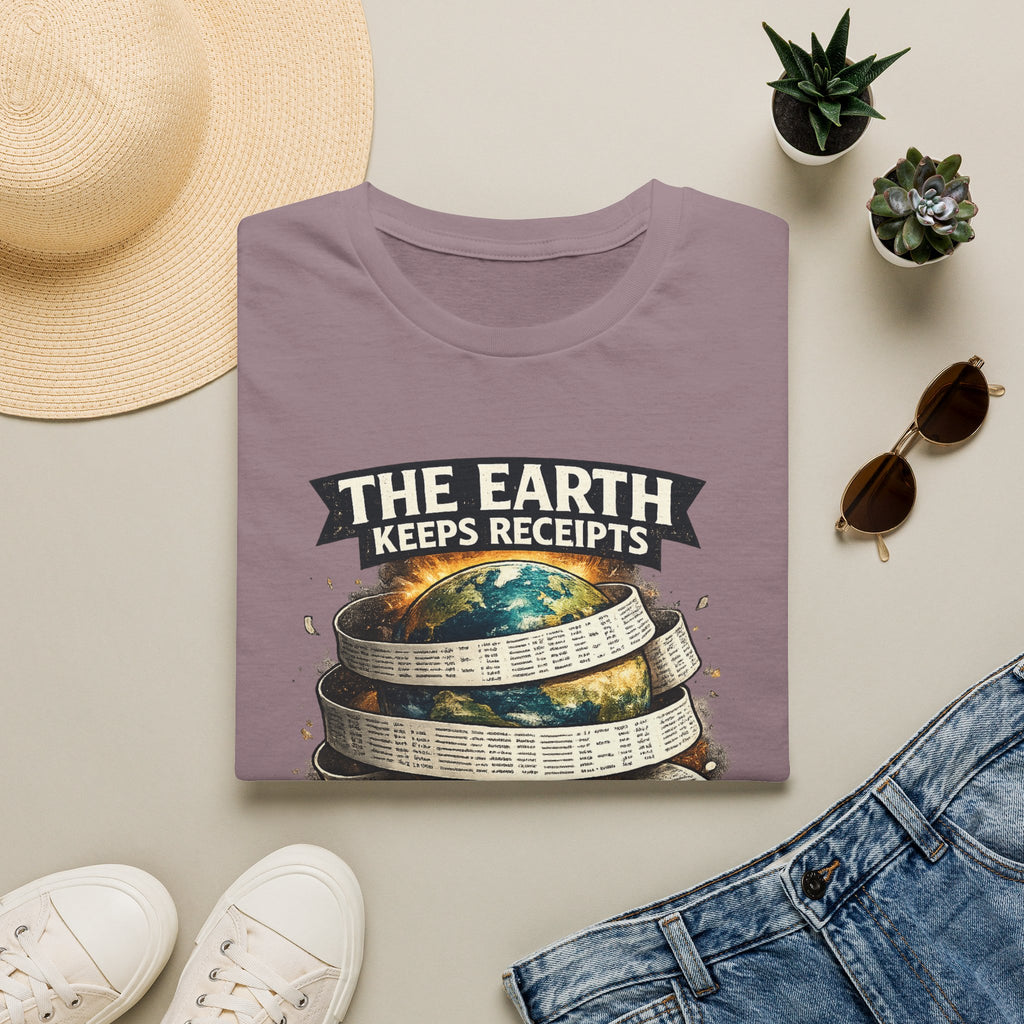 Earth Keeps Receipts Tee