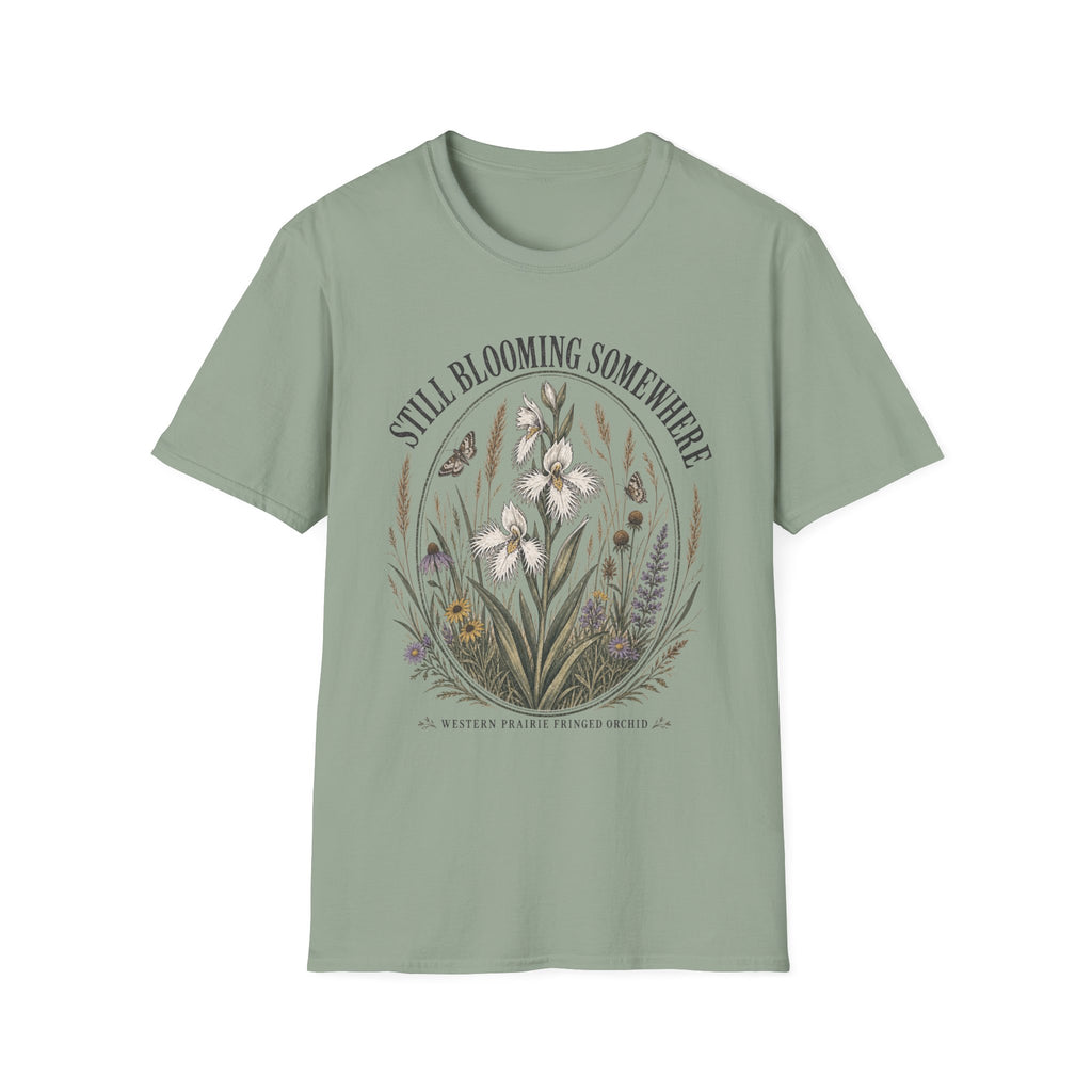 Western Prairie Fringed Orchid Tee