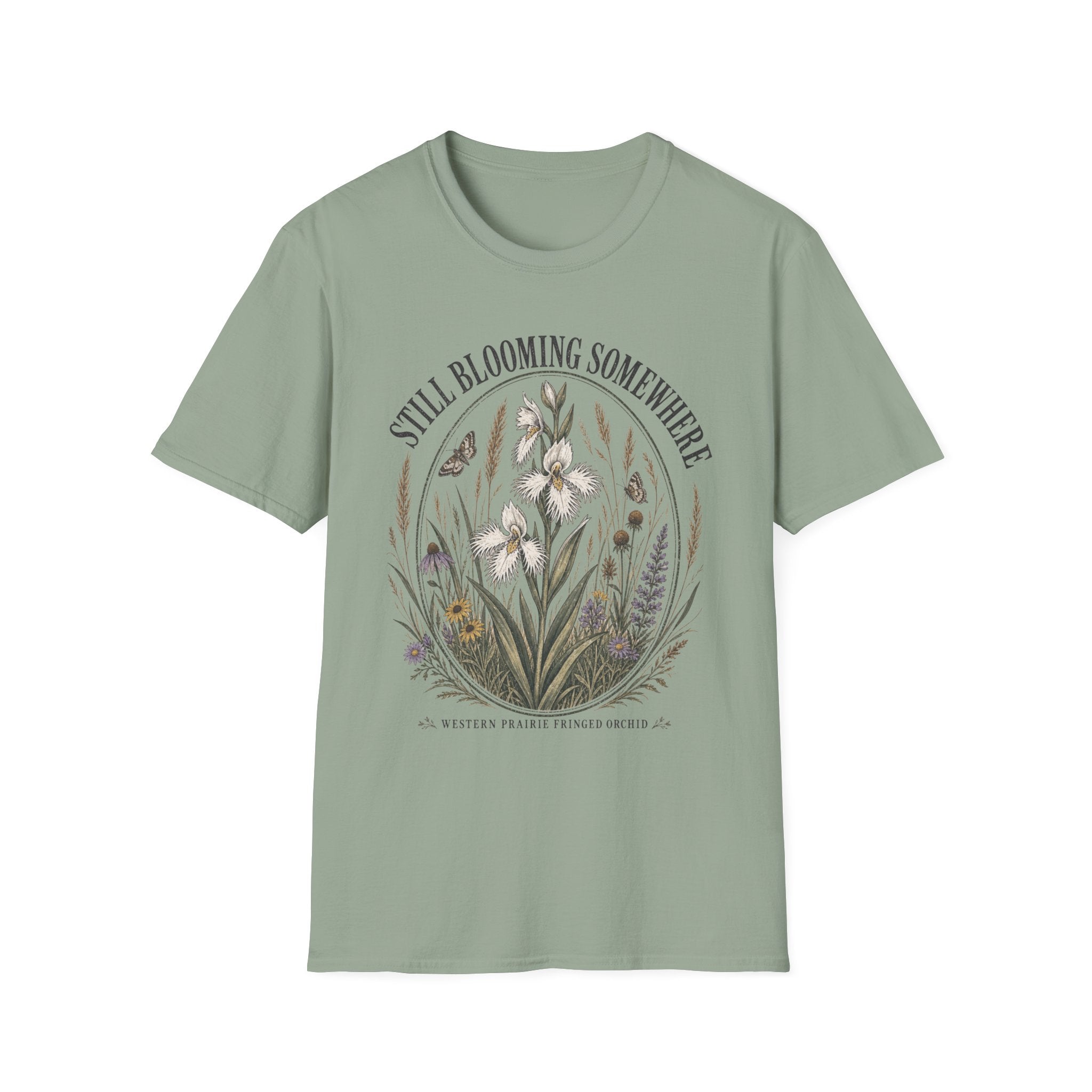 Western Prairie Fringed Orchid Tee