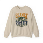 Planet Over Profit dollar sign Crewneck Sweatshirt