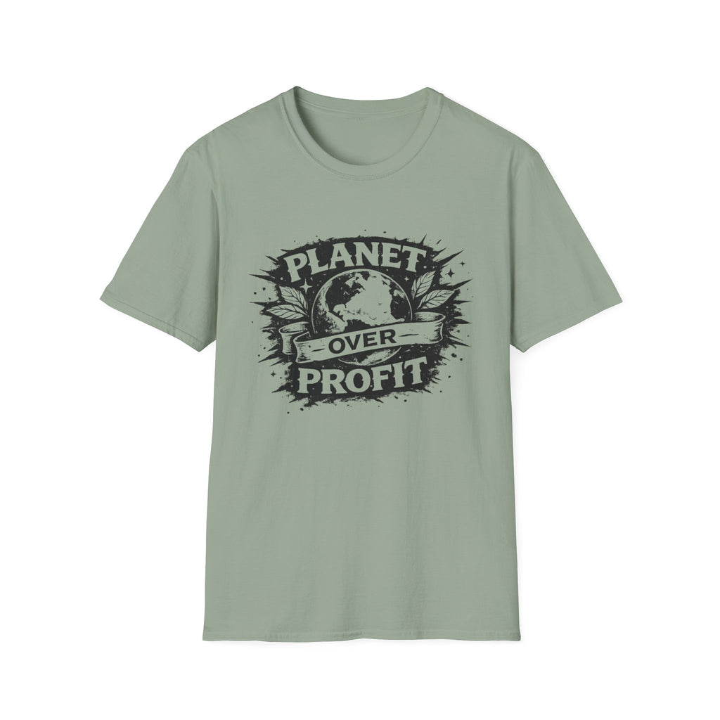 Planet Over Profit Splat Tee