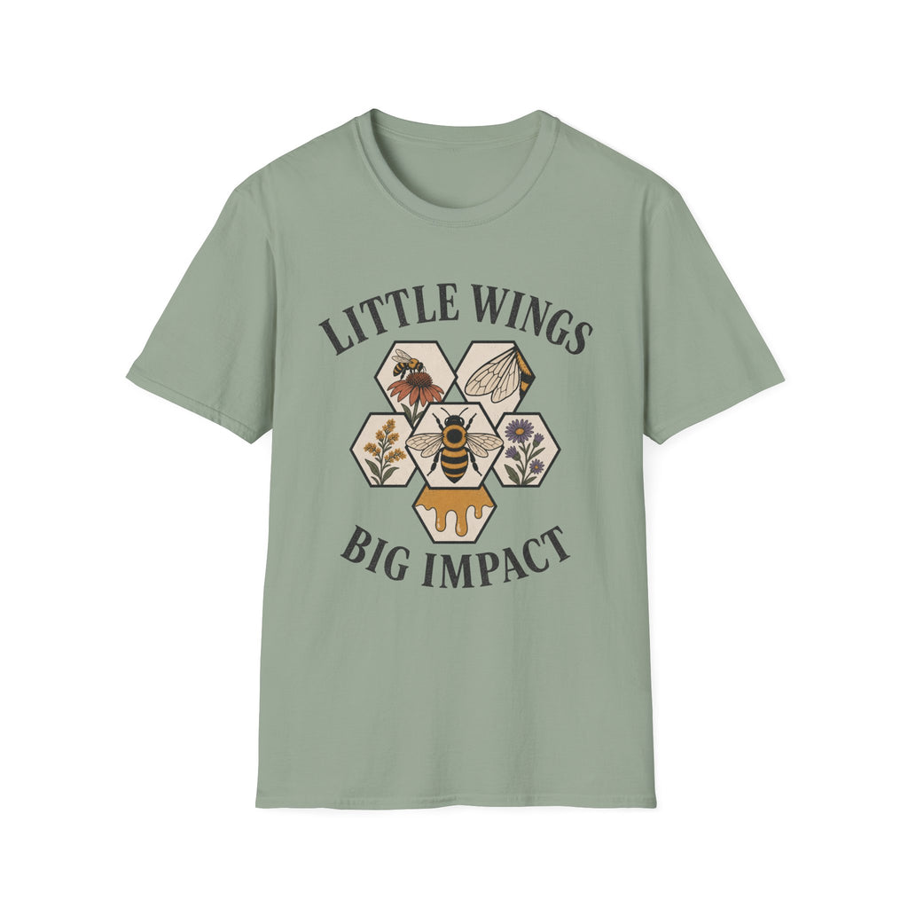 Little Wings Big Impact Hex Tee