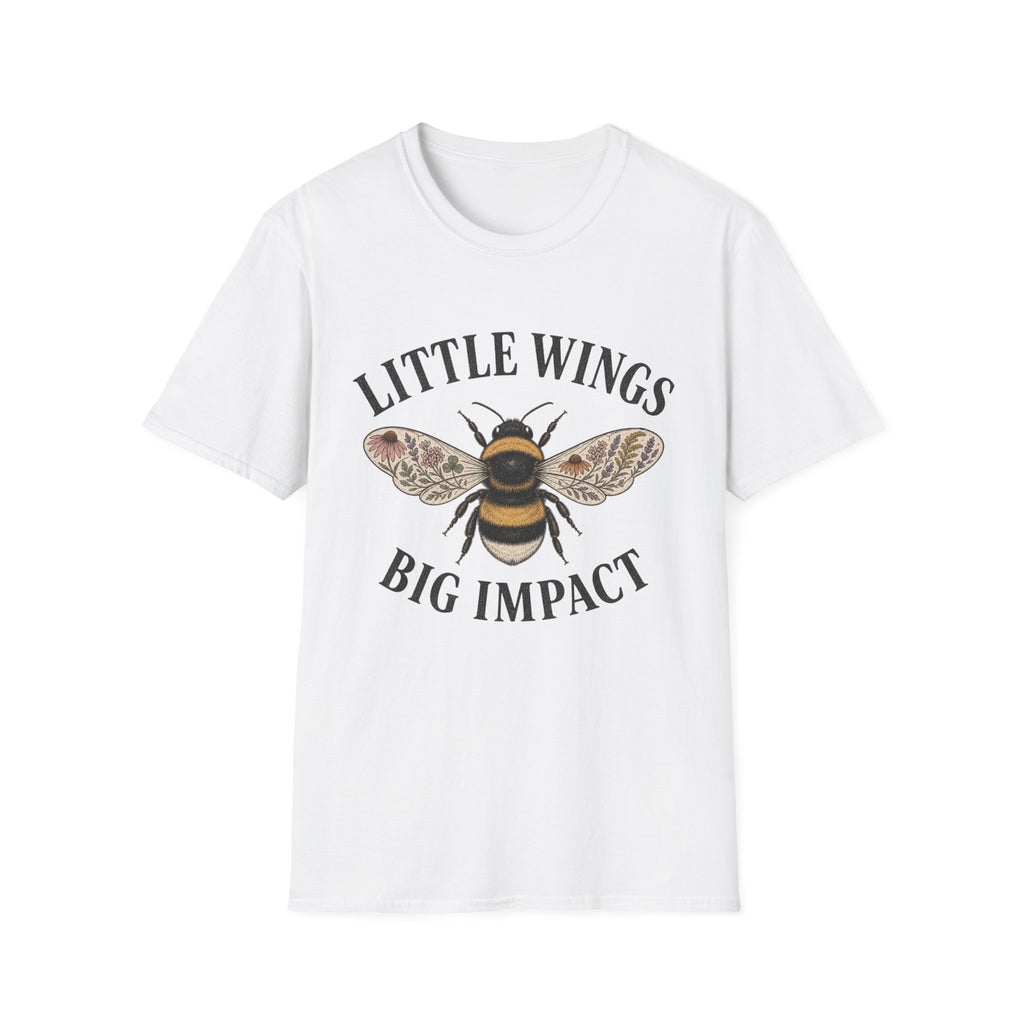 Little Wings Big Impact Flower Wings Tee