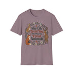 May Life Treat You The Way You Treat Animals Bunny Tee