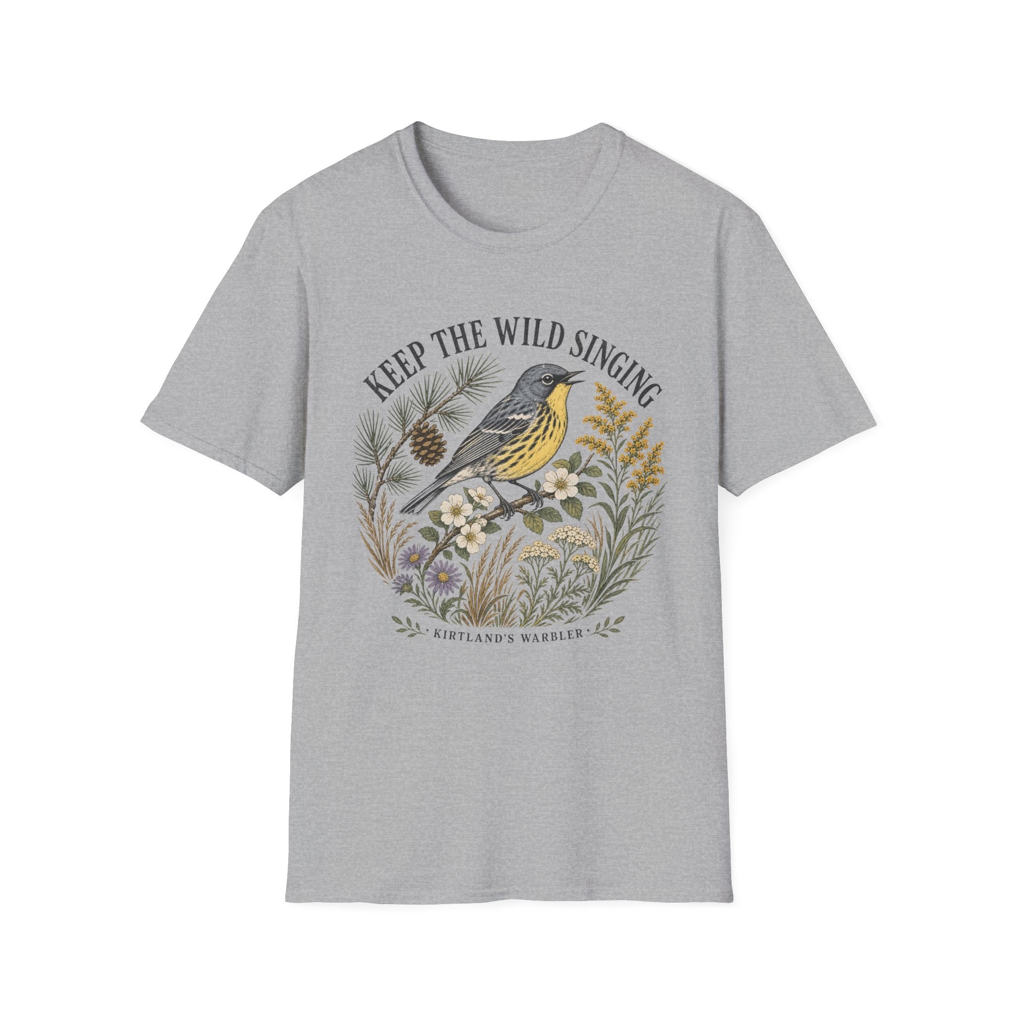 Kirtlands Warbler Singing Tee