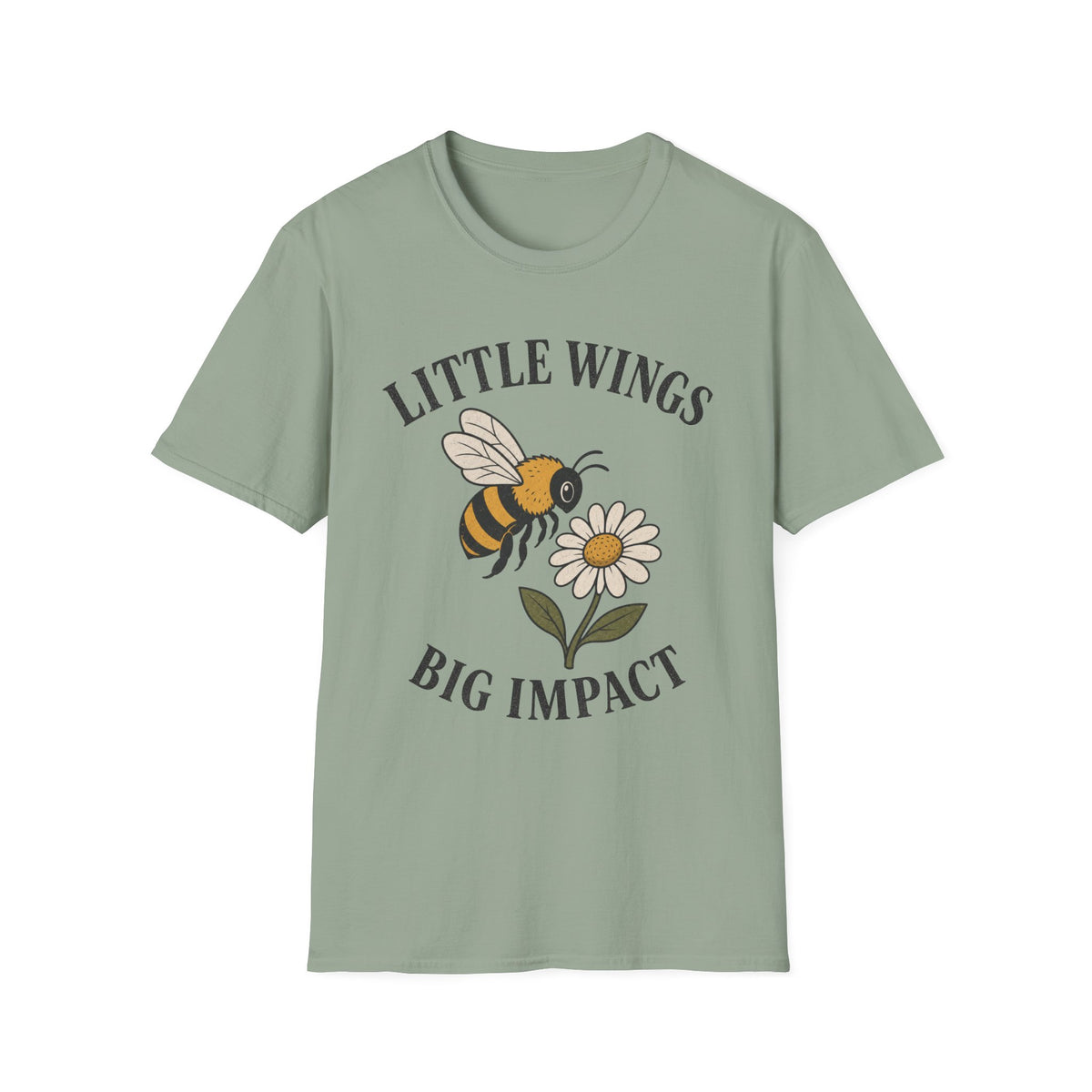 Little Wings Big Impact Cartoon Tee