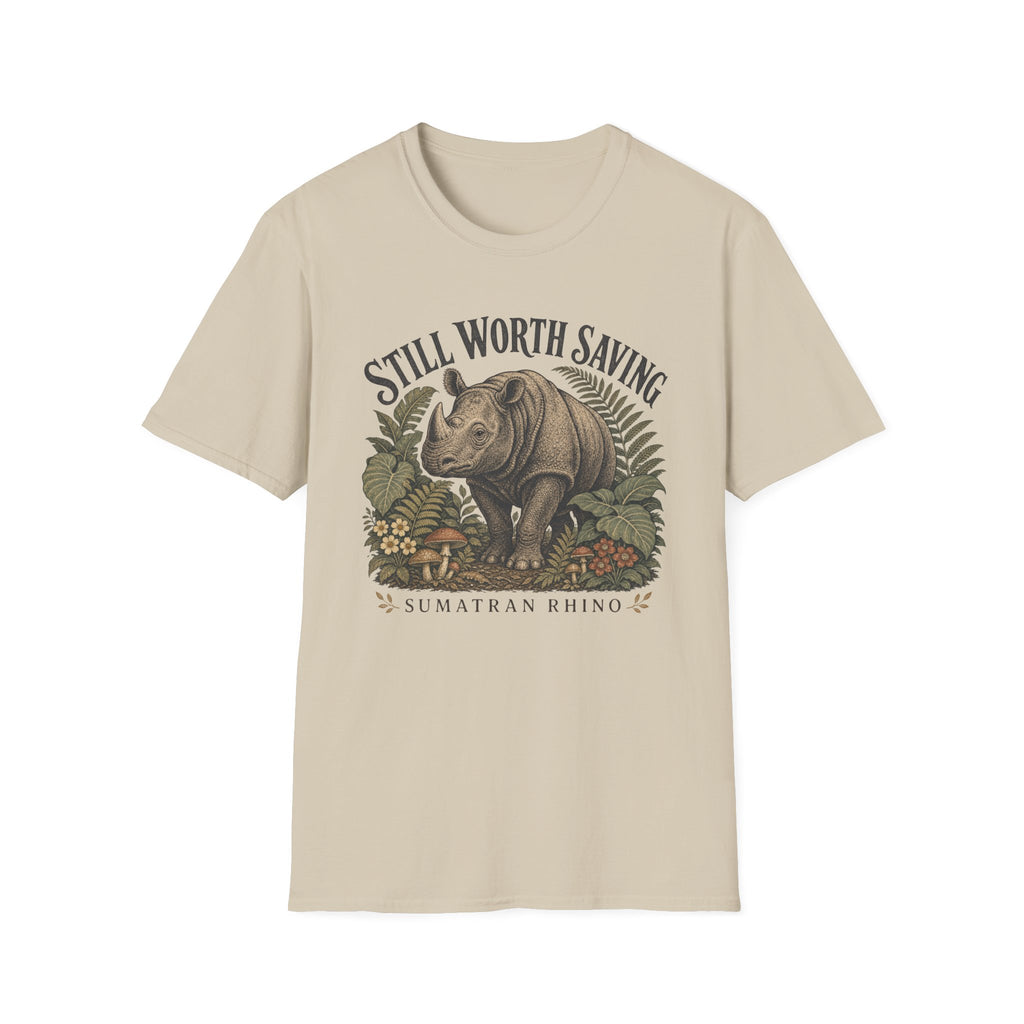 Sumatran Rhino Worth Tee