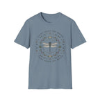 Dragonfly Light Above Mandala Tee