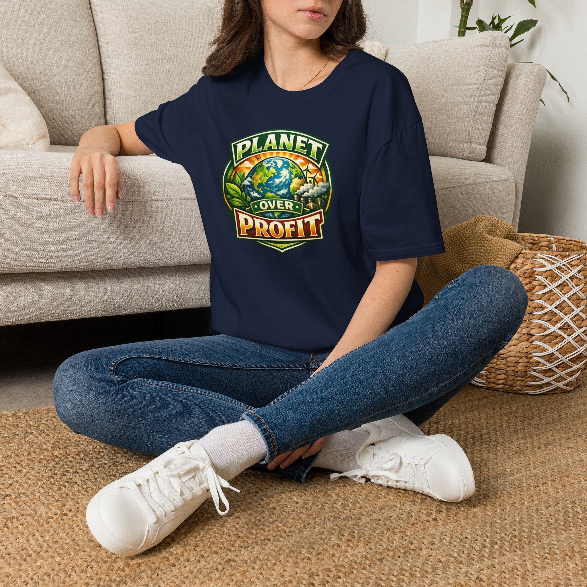 Planet Over Profit Tee
