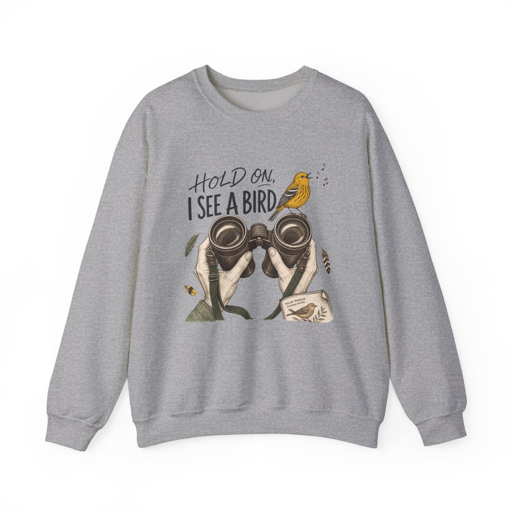 Hold On I See A Bird Crewneck Sweatshirt