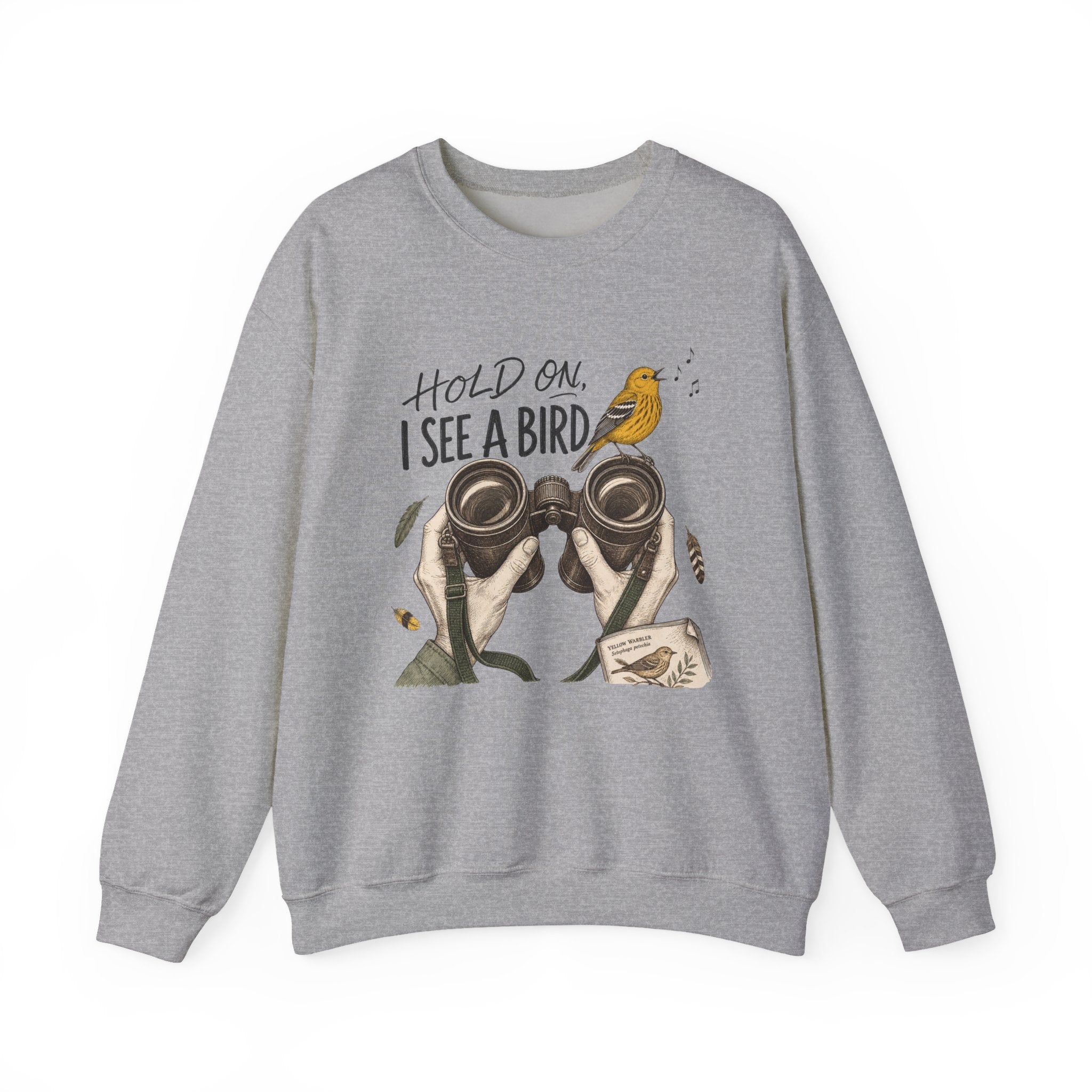 Hold On I See A Bird Crewneck Sweatshirt