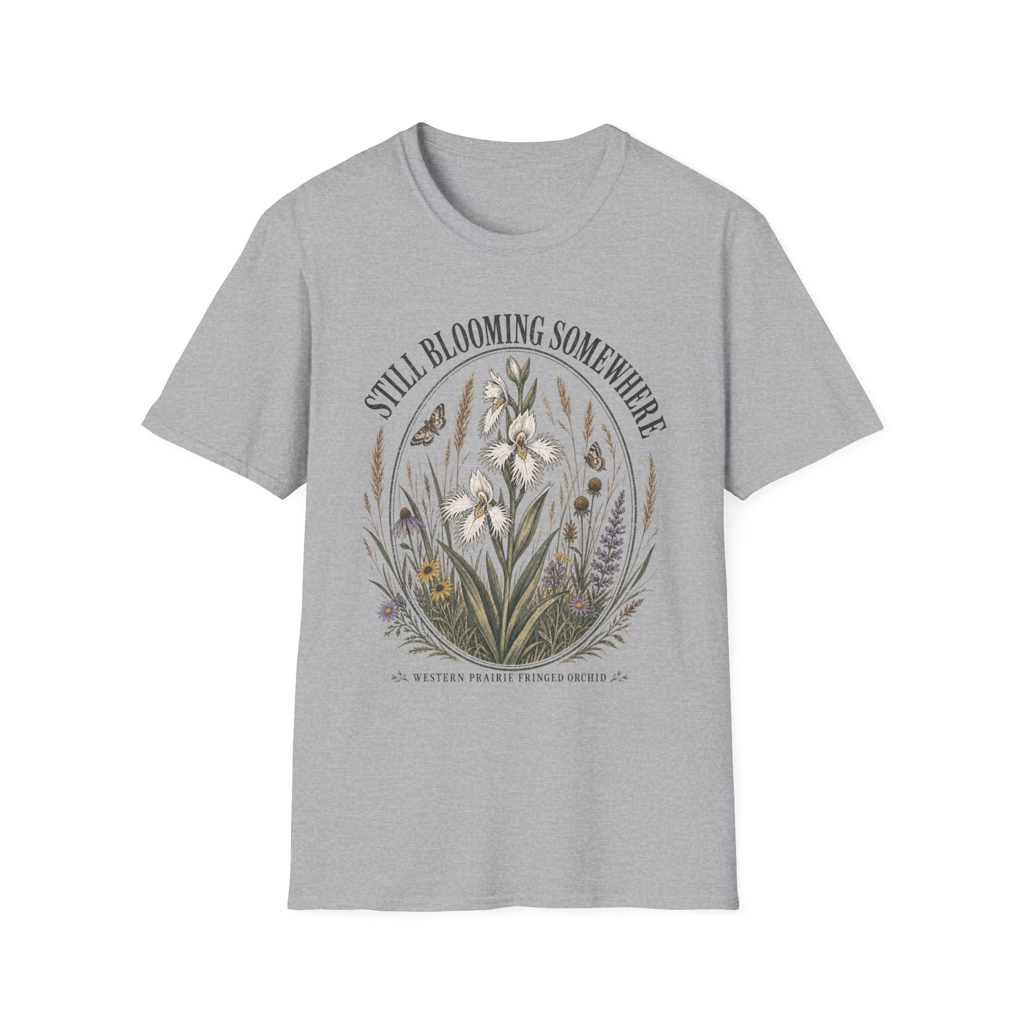 Western Prairie Fringed Orchid Tee