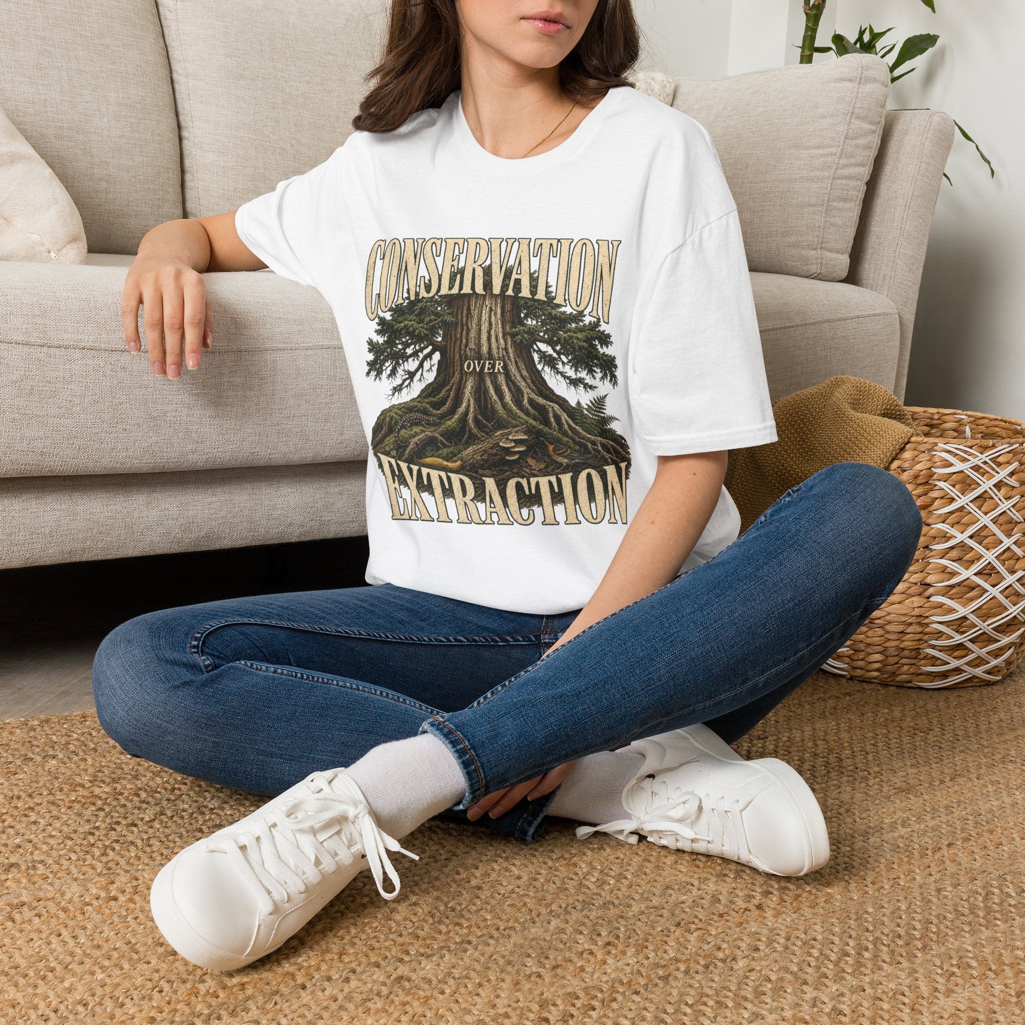 Conservation Over Extraction Tee