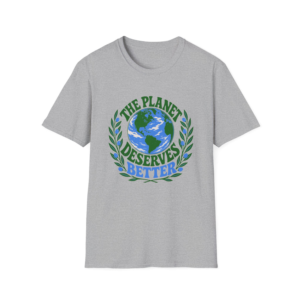 The Planet Deserves Better B+G Tee