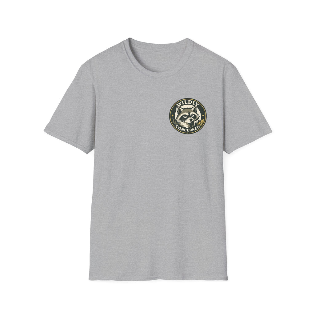 Wildly Concerned Small Brand Logo Tee