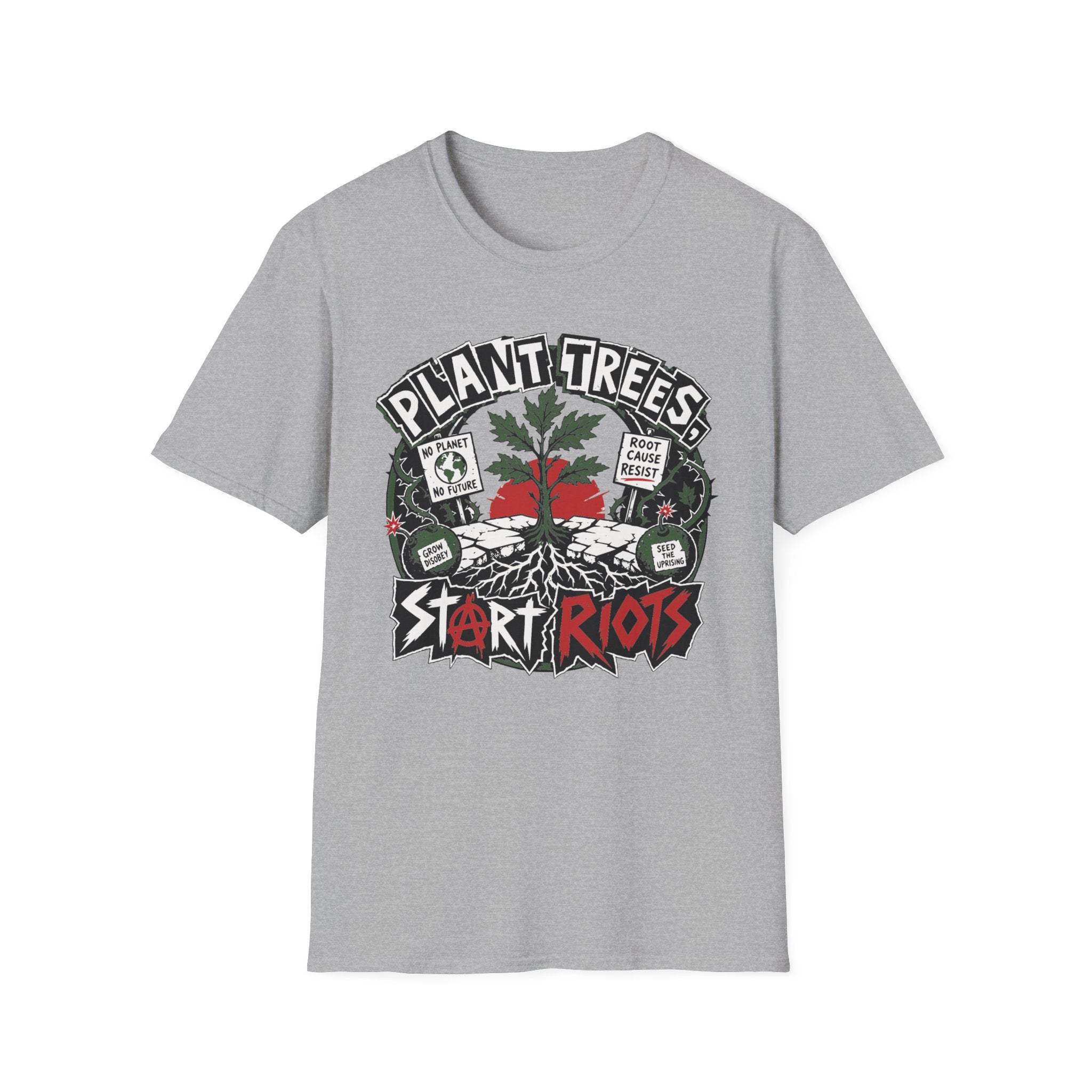 Plant Trees Start Riots Ransom Tee