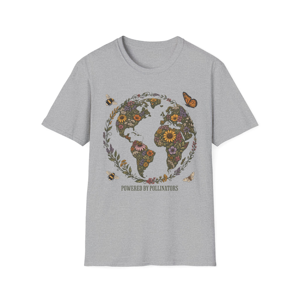 Powered By Pollinators 2 Tee