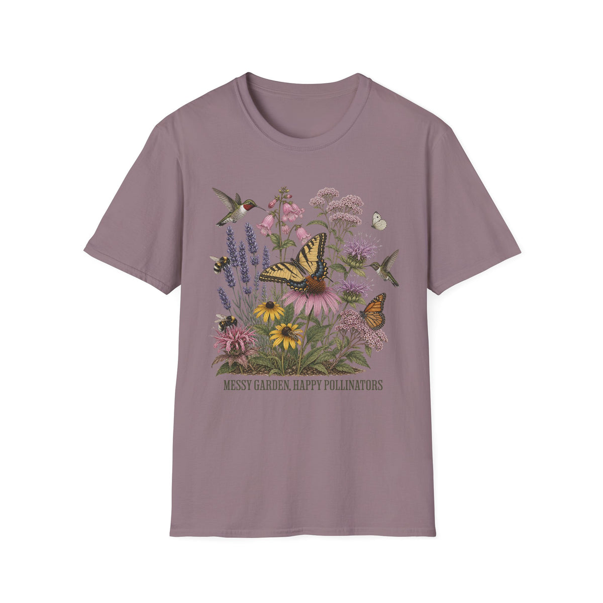 Messy Garden, Happy Pollinators Tee