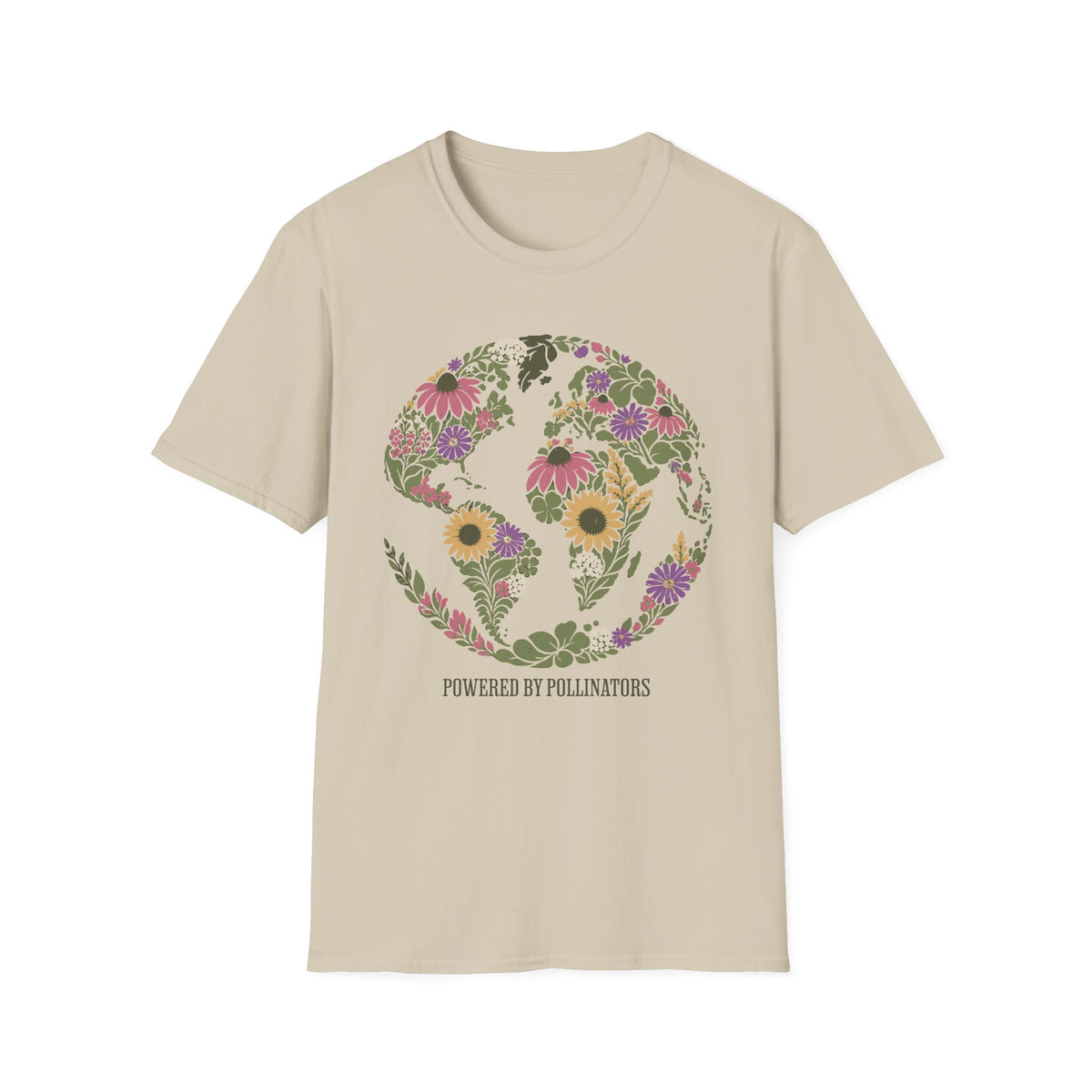 Powered By Pollinators Tee