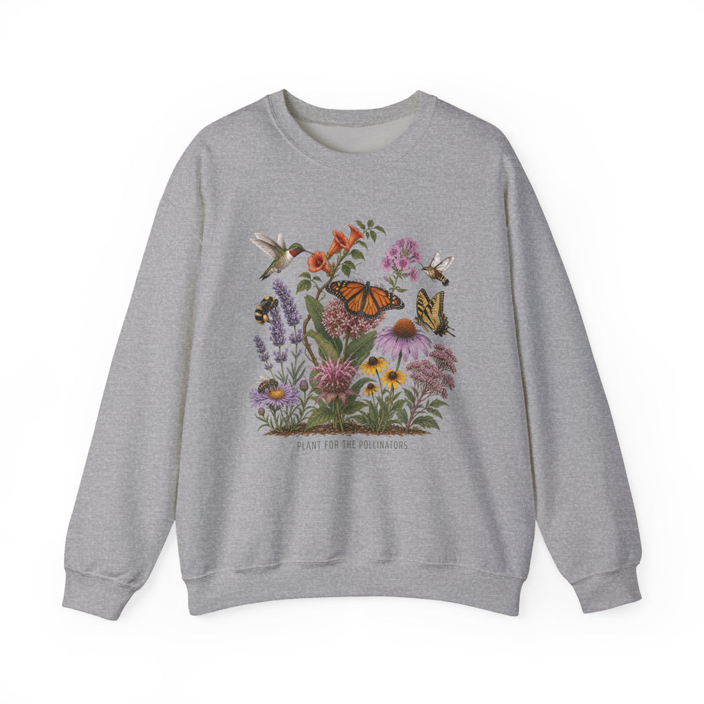 Plant For Pollinators Crewneck Sweatshirt