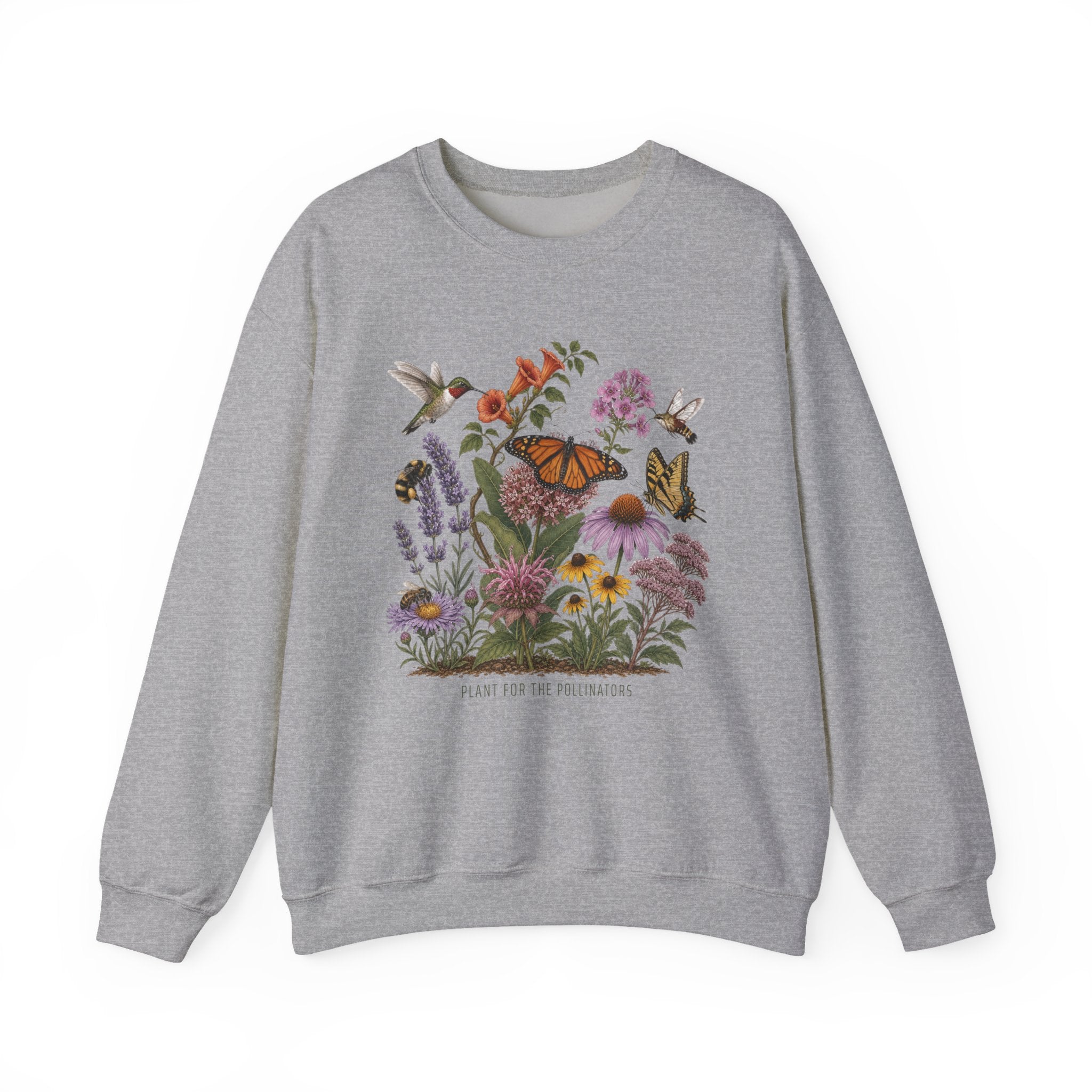 Plant For Pollinators Crewneck Sweatshirt