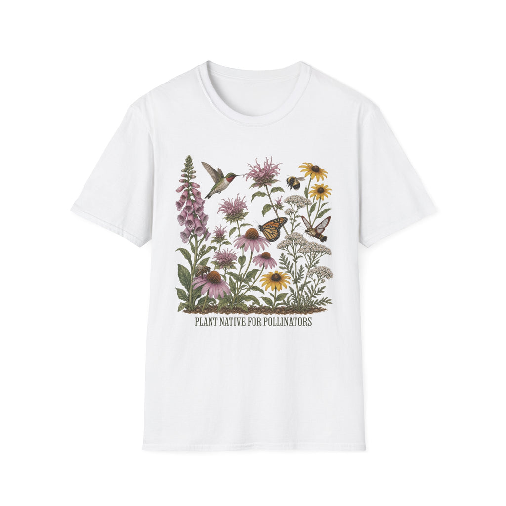 Plant Native For Pollinators 2 Tee