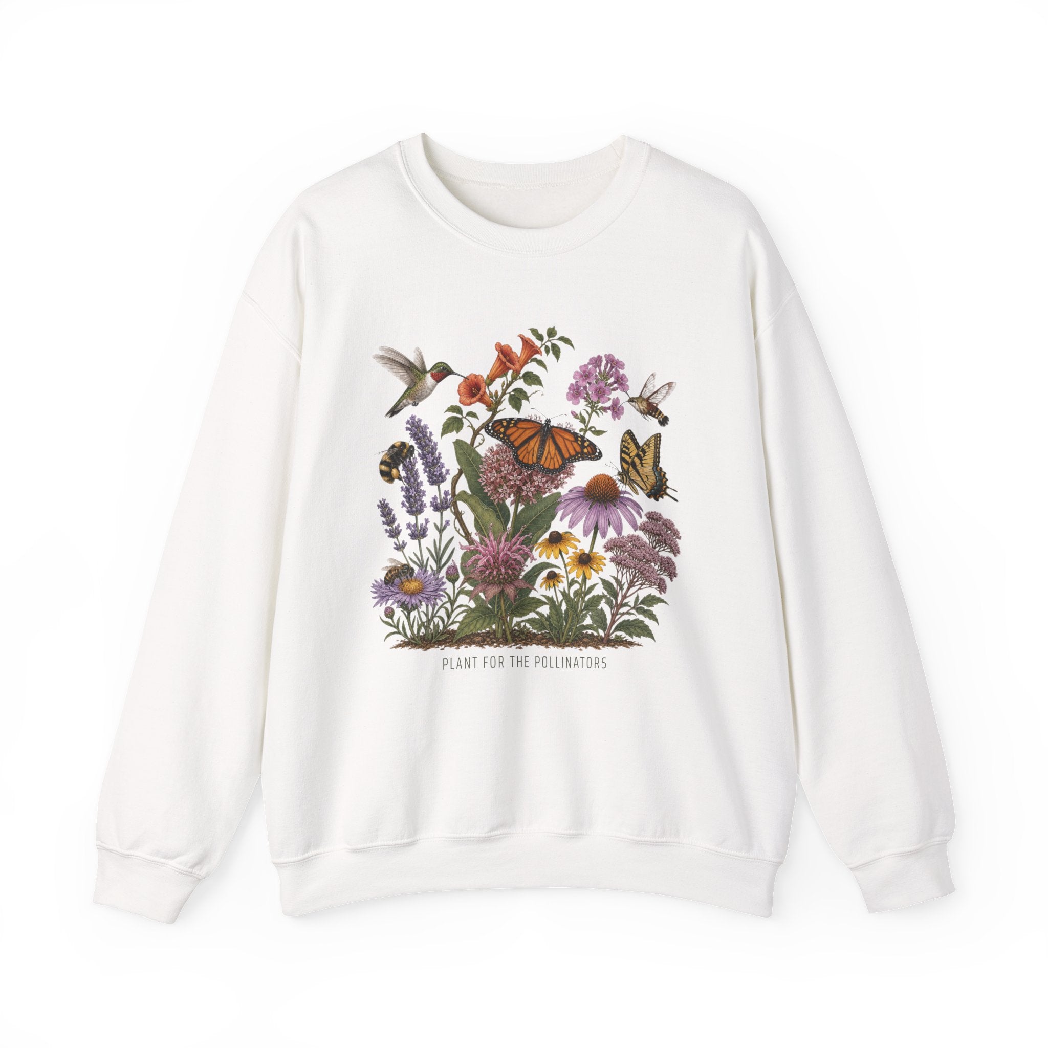 Plant For Pollinators Crewneck Sweatshirt