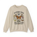 Support Your Local Pollinators Crewneck Sweatshirt