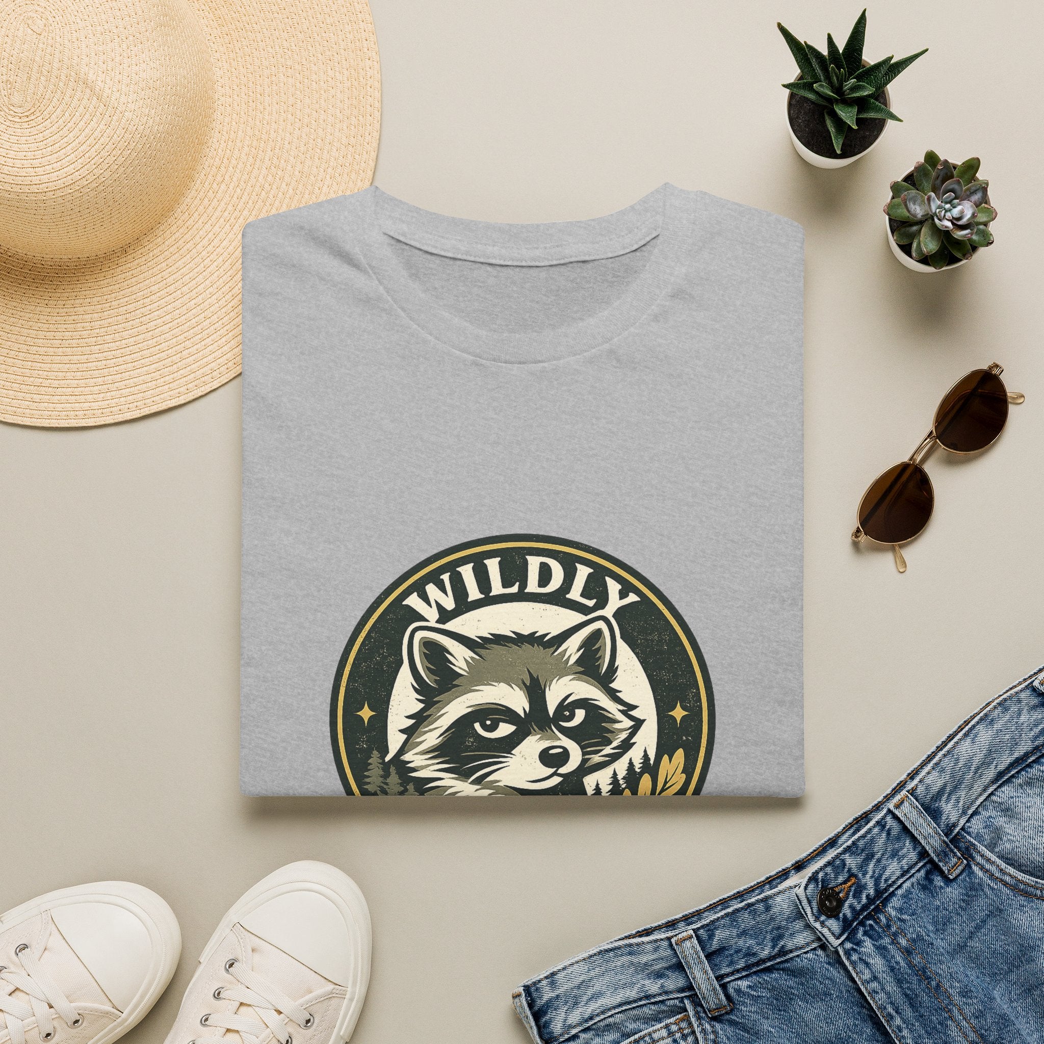Wildly Concerned Large Brand Logo Tee