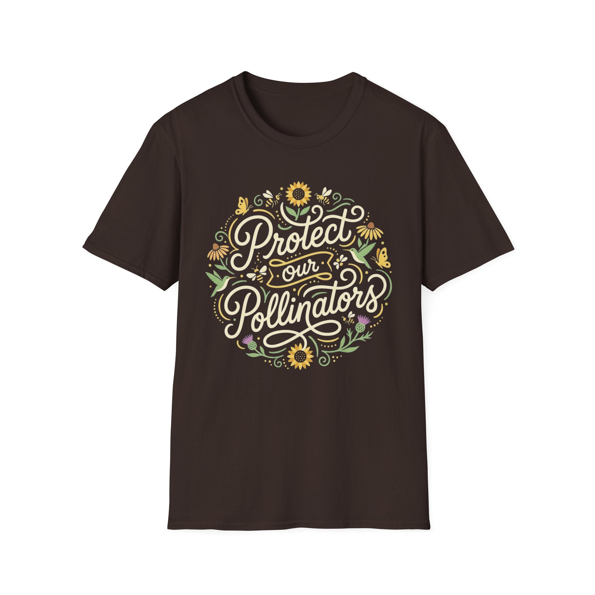 Protect Our Pollinators Dark Tee