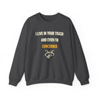 Even I'm Concerned Face Crewneck Sweatshirt