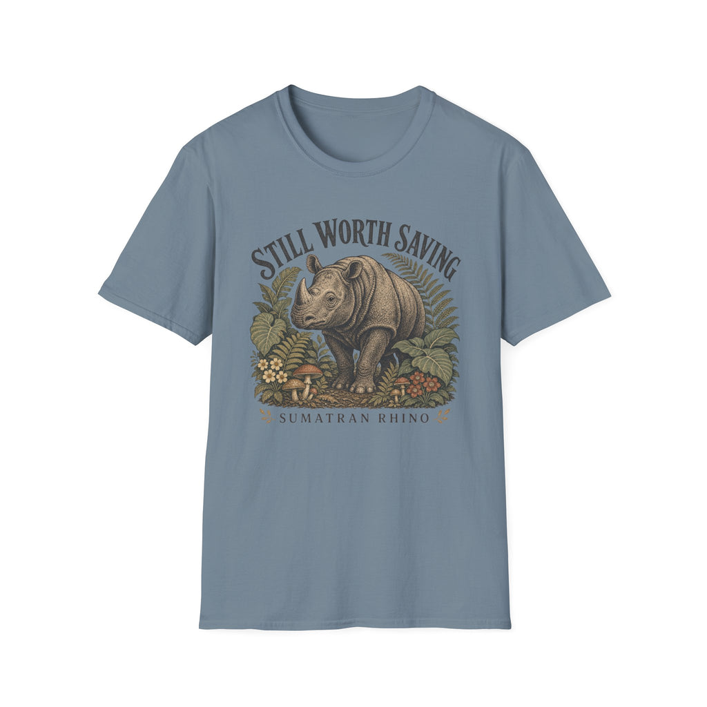 Sumatran Rhino Worth Tee