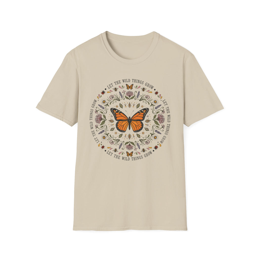 Let The Wild Things Grow Mandala Tee