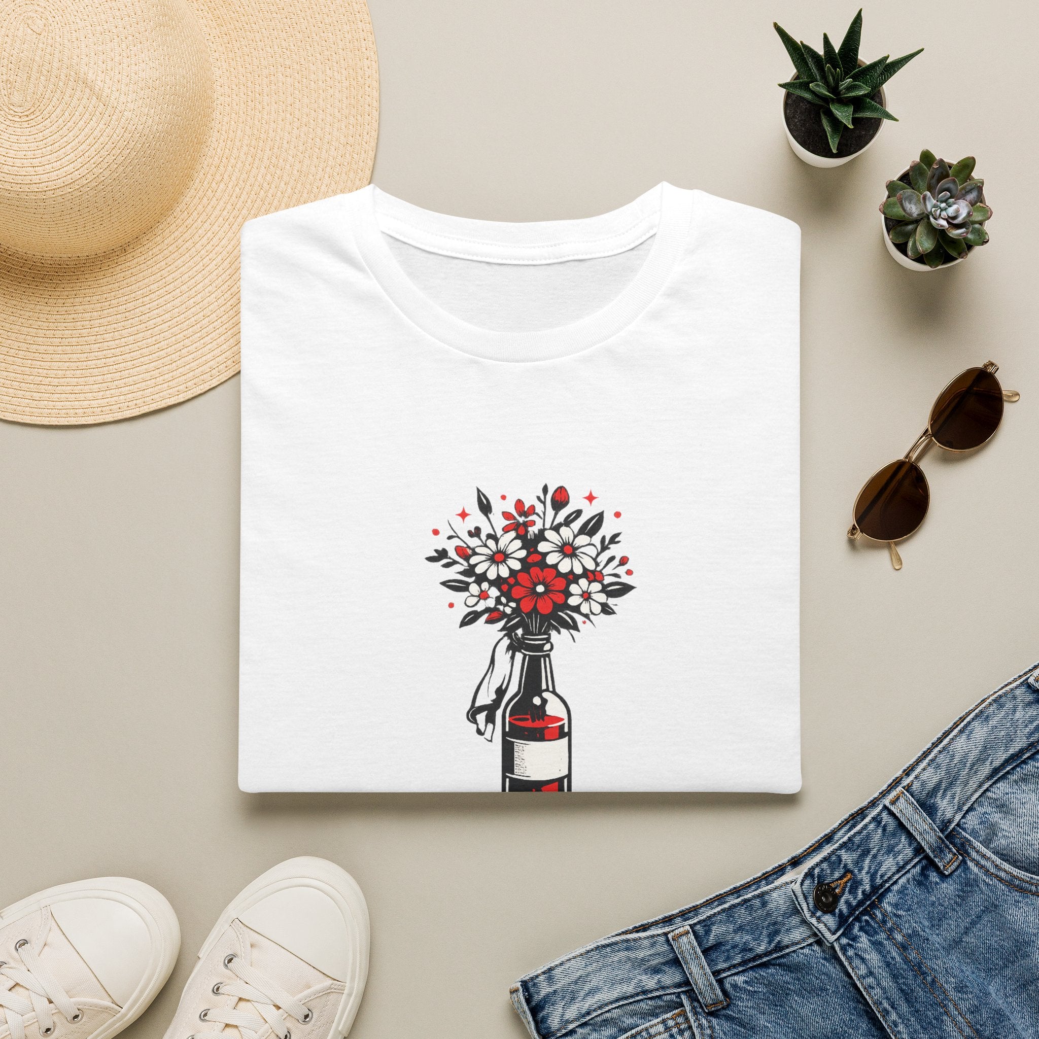 Burn the System Bottle Tee