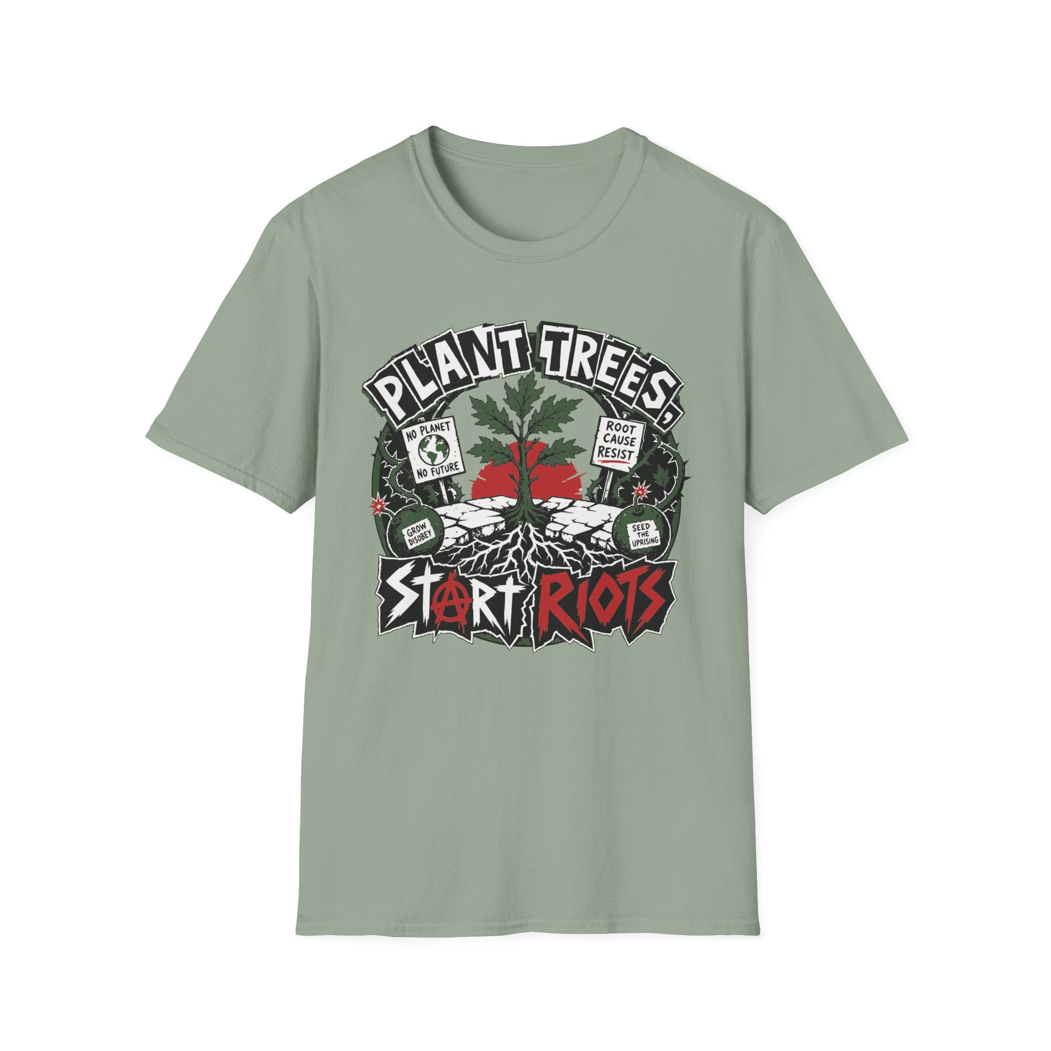 Plant Trees Start Riots Ransom Tee